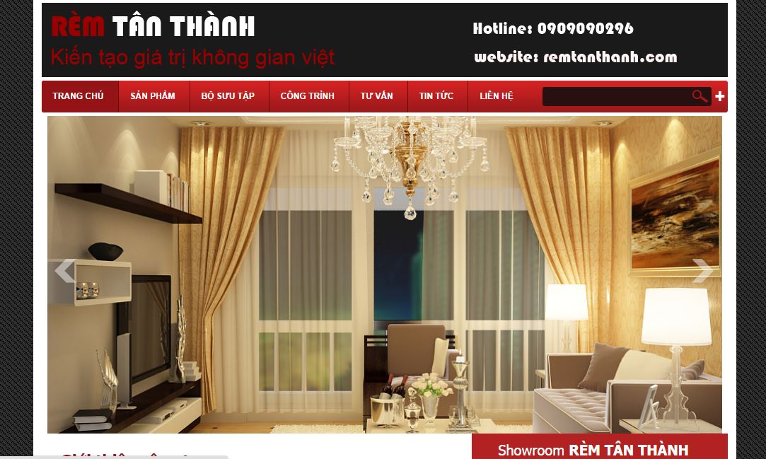 Thiết kế web bán hàng nội thất - Công Ty Cổ Phần Bizweb Việt Nam